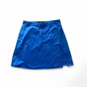 Dynamite Vibrant Blue Mini Skirt